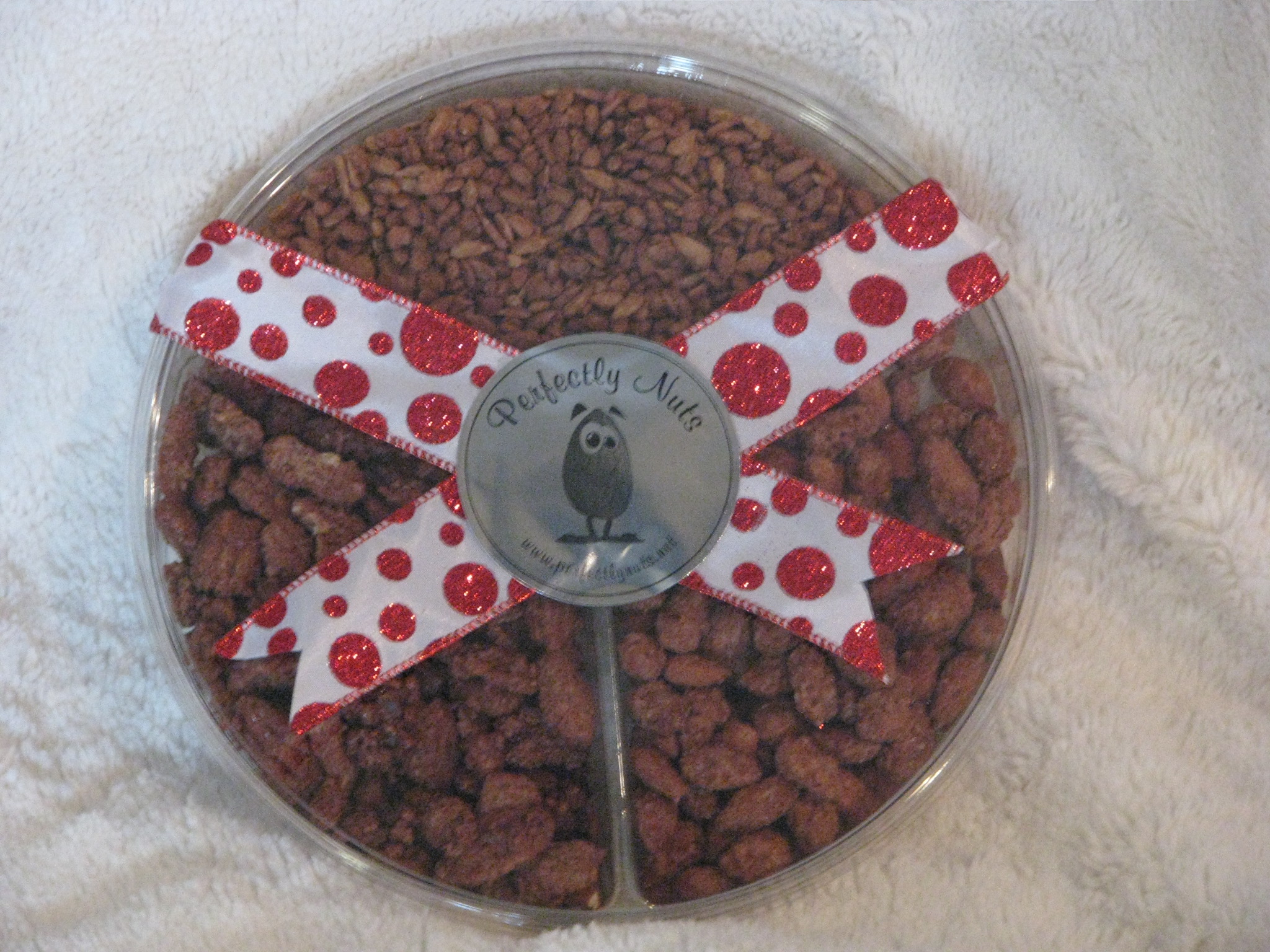 almonds, pecans, sunflower seeds
